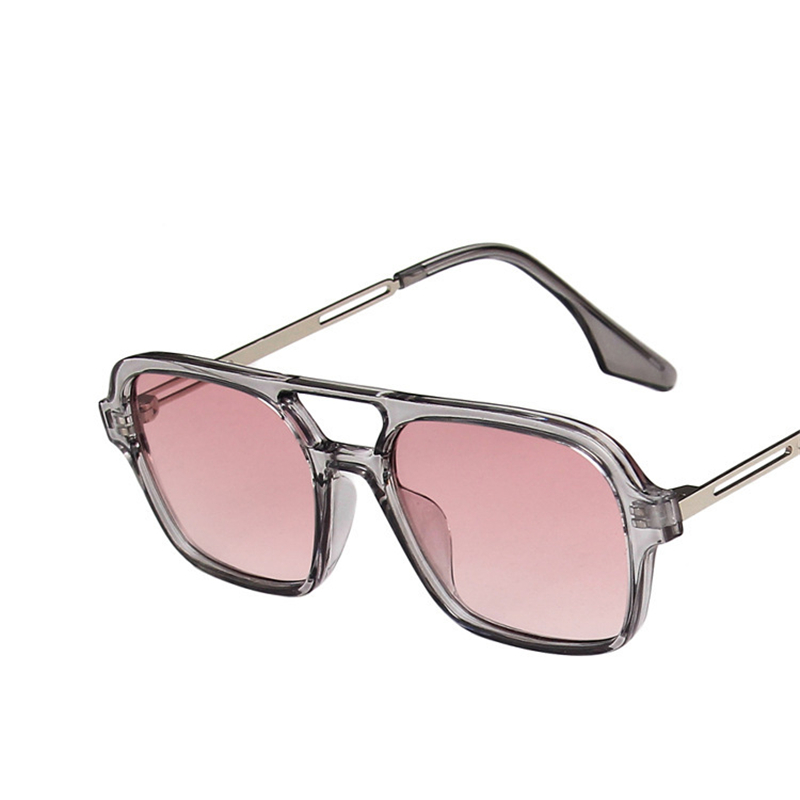 Sunglasses Uv400 - Occhiali da sole retrò con doppio