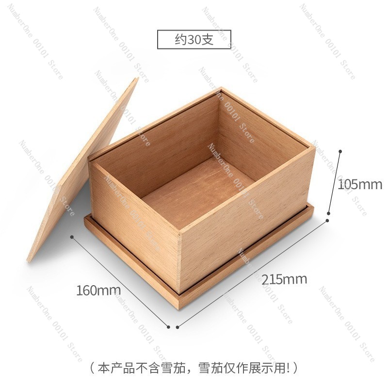Premium Cigar Case - Humidor per Sigari in Legno di