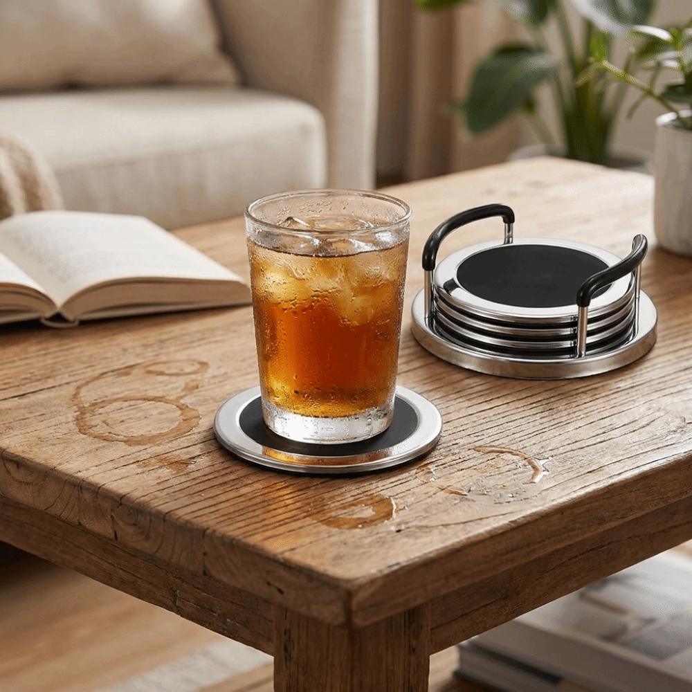 Set di 6 Sottobicchieri Rotond - Marble Coaster Set recensione e prezzo