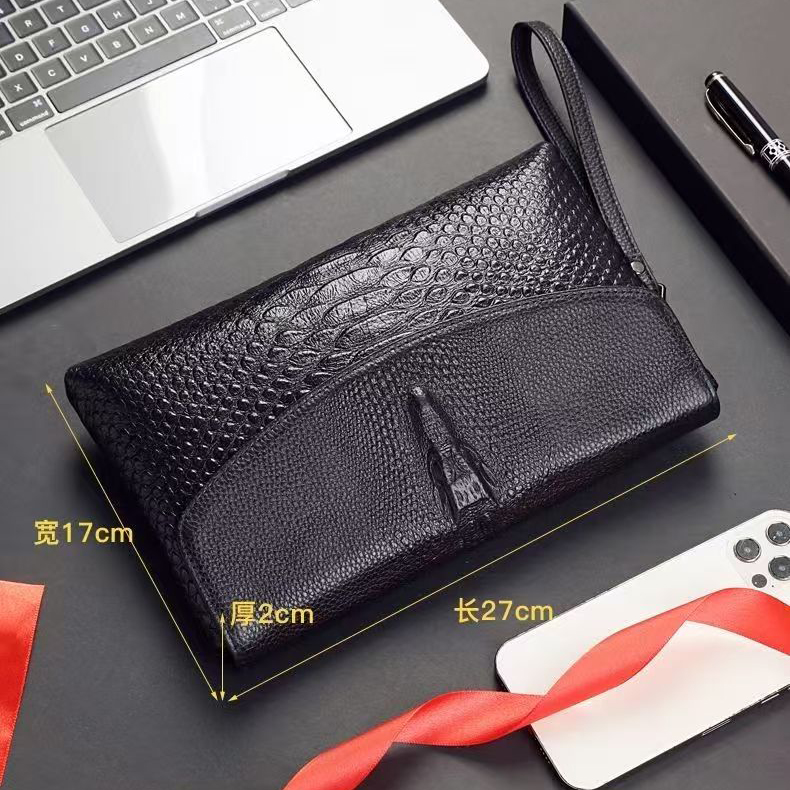 Nuova Pochette Lunga da Uomo a - Leather Wallet Men recensione e prezzo
