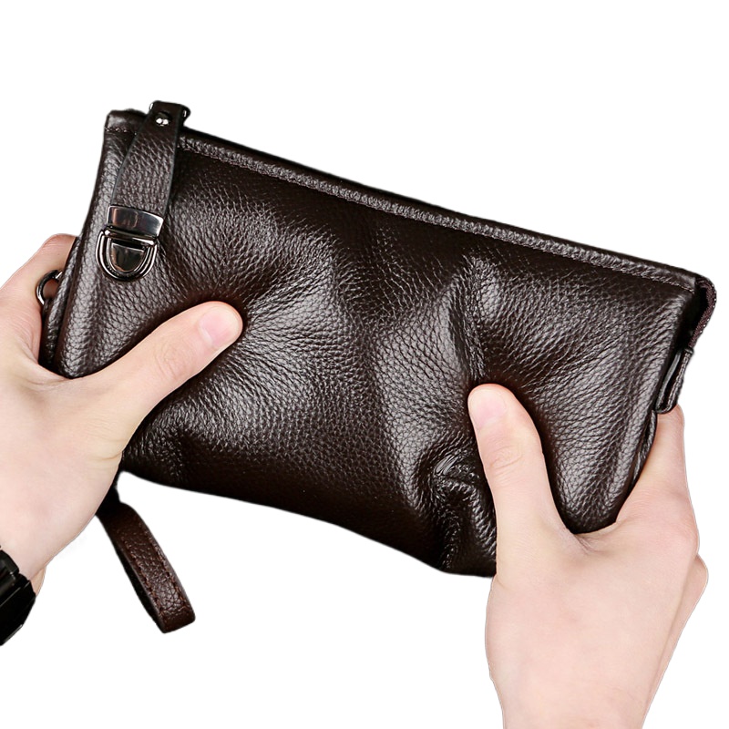 2025 Borsa a mano da uomo in v - Leather Wallet Men recensione e prezzo