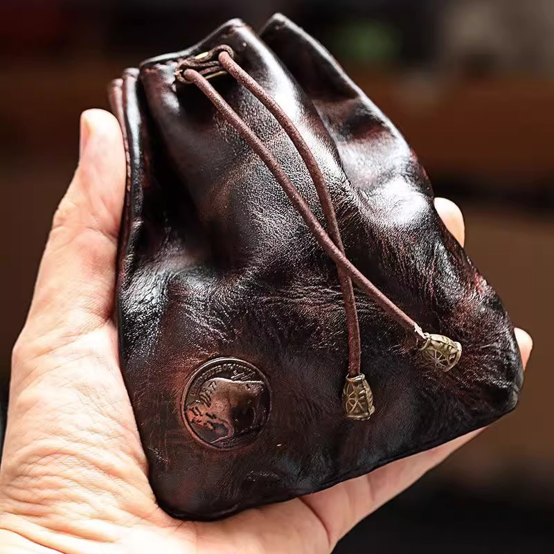 Portafoglio in vera pelle morb - Leather Wallet Men recensione e prezzo