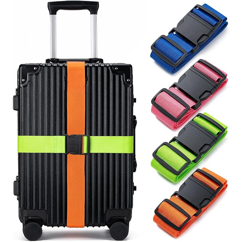 Set di 4 cinghie per bagagli,  - Travel Luggage Set recensione e prezzo